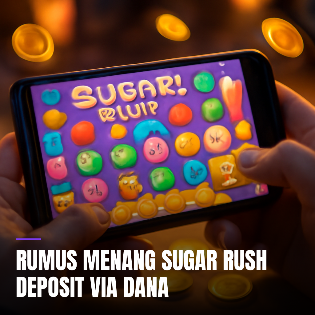 Rumus menang Sugar Rush deposit via Dana
