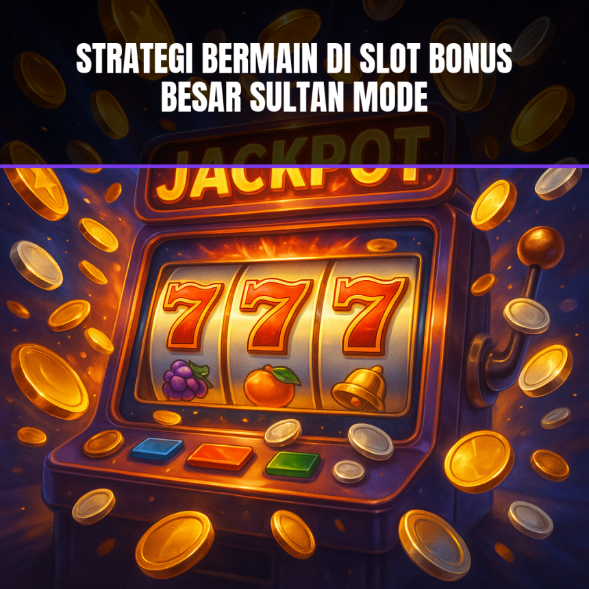 Slot bonus besar mode Sultan